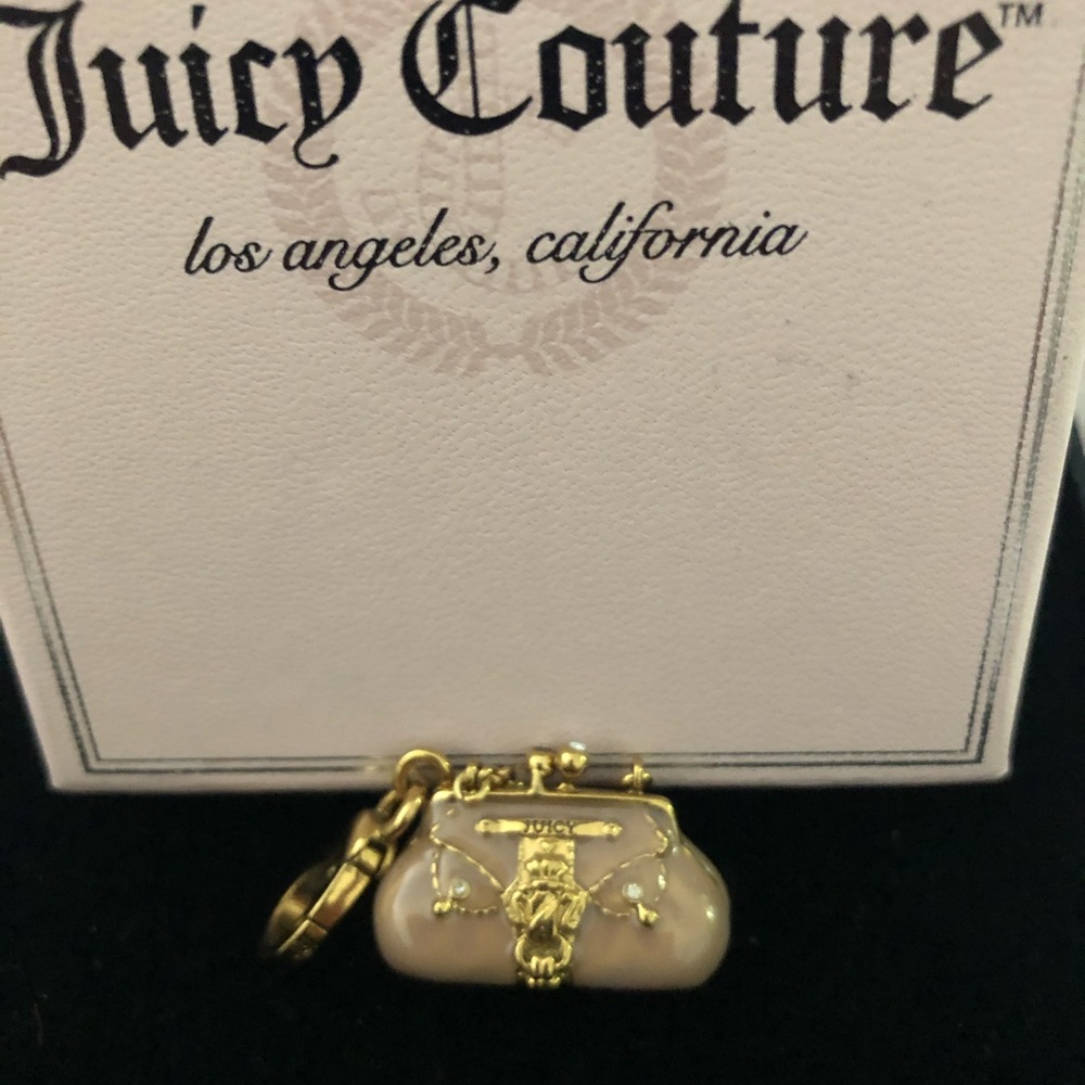 Y2K 2006 MINT! PINK JUICY COUTURE STATUS BAG CHARM